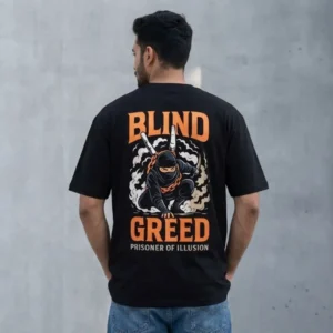 BLIND GREED Printed Tshirt
